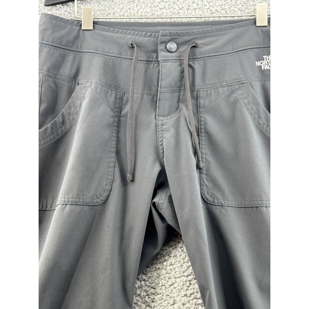 The North Face Womens Capri Pants Charcoal Gray Size 6 TNF APEX - Picture 3 of 9